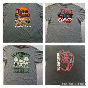 Mix 10 RANDOM t-shirts / tees men’s clothing lot bundle . Reseller offer